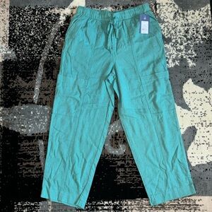 Universal thread small green cotton pants